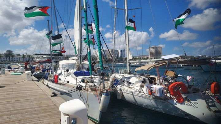 أسطول الصمود: تسع سفن مغاربية تنطلق من تونس في طريقها إلى غزة